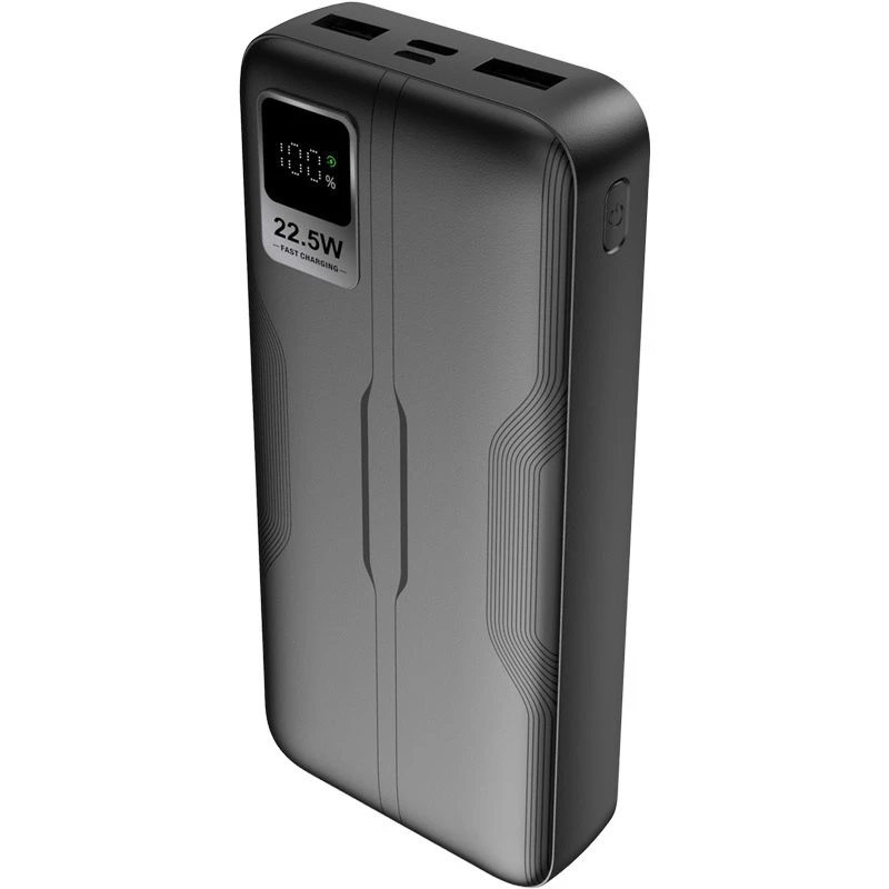 Портативний ЗП Power Bank Gelius RDS GP-PB302 22.5W QC+PD 20000 mAh – Black. Фото 4 з 6
