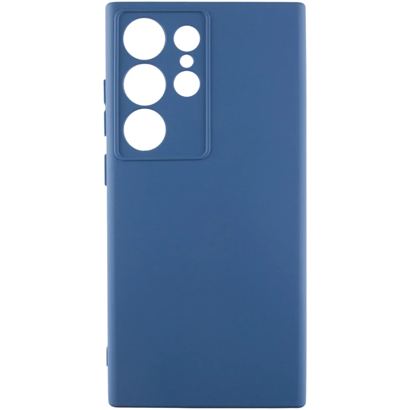 

Чохол Silicone Case Lakshmi з закритою камерою на Samsung Galaxy S24 Ultra (Синій / Navy Blue)