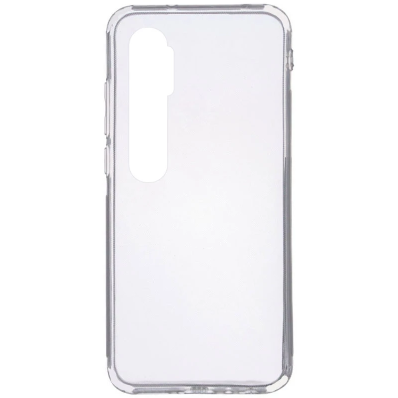Ультратонкий силіконовий чохол 1,5 мм на Xiaomi Mi Note 10 Lite – Безбарвний (прозорий). Фото 2 з 2