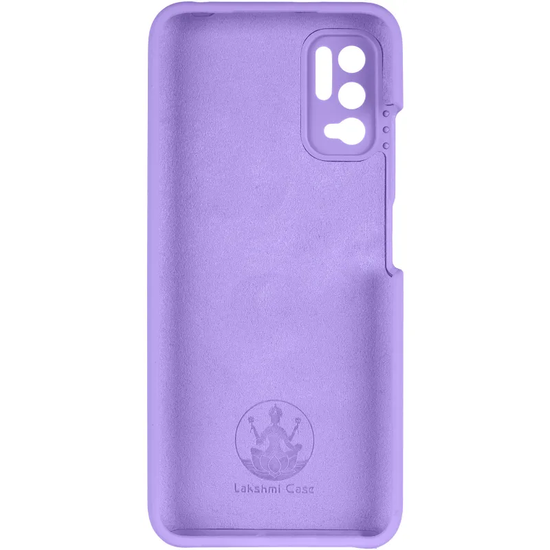 Чехол Silicone Case Lakshmi Premium з закритою камерою на Xiaomi Redmi Note 10 5G – Сиреневый / Dasheen. Фото 4 из 6