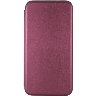 Чехол-книжка классический для Apple iPhone XR (6.1") — Бордовый