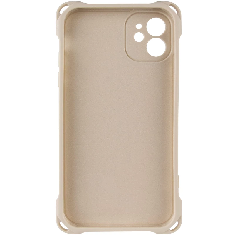 Силіконовий чохол CrossBody зі шнурком для Apple iPhone 12 (6.1") – Antigue White. Фото 7 з 11