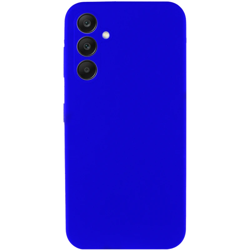Чехол Silicone Cover Ummi Lakshmi Full Camera (AA) для Samsung Galaxy S25+ – Синий / Iris. Фото 1 из 1