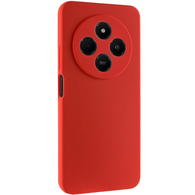 Чехол Silicone Case Lakshmi Premium з закритою камерою на Xiaomi Redmi 14C / Poco C75 – Красный / Red. Фото 1 из 8