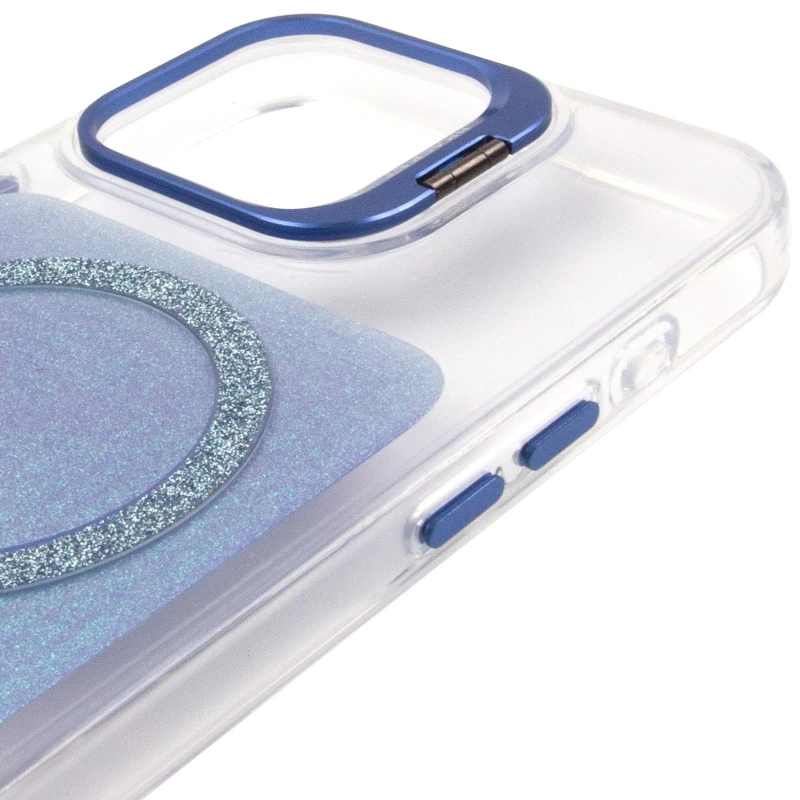 Чохол TPU+PC Jewel Sparkle with MagSafe для Apple iPhone 16 Pro – Royal Blue. Фото 10 з 10