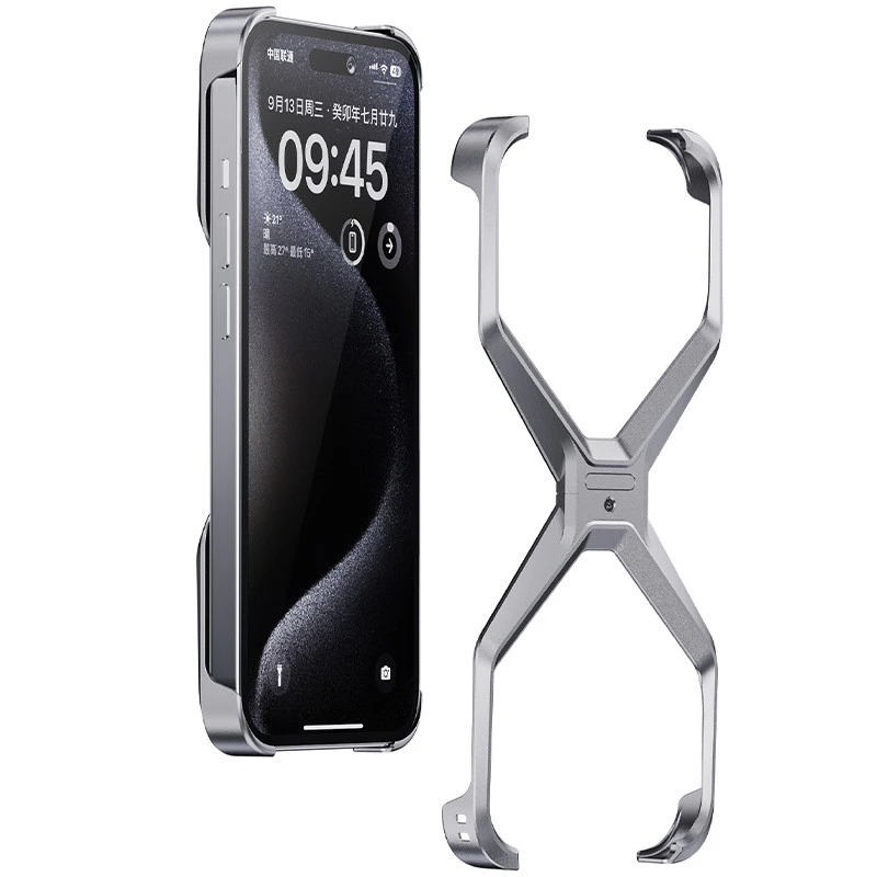 

Чохол бампер павук для Apple iPhone 15 Pro Max (6.7") (Titanium)