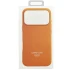Чехол кожаный Leather Case (AA) with MagSafe and Animation для Apple iPhone 17 Pro Max (6.9") – Orange. Фото 2 из 3