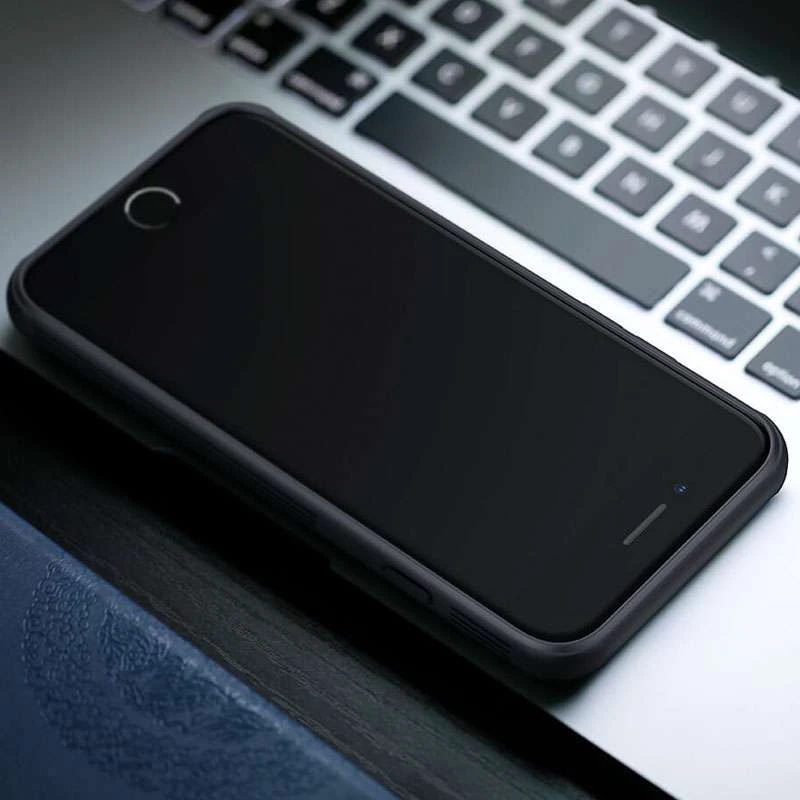 Карбована накладка Nillkin зі шторкою для камери на Apple iPhone 7 / 8 (4.7") – Чорний / Black. Фото 8 з 8