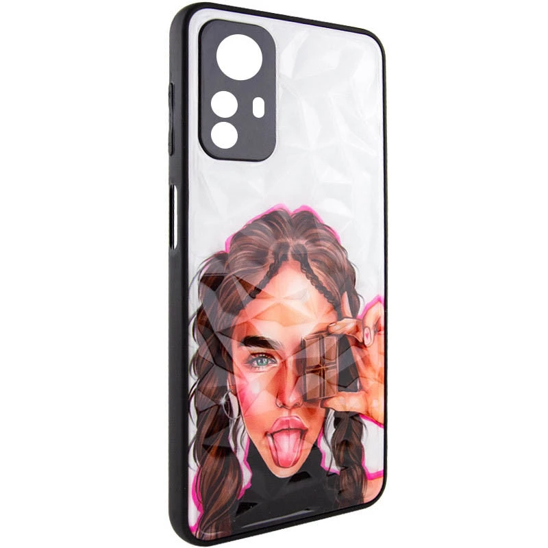 

Стеклянный чехол Prisma Ladies на Xiaomi Redmi Note 12S (Chocolate)