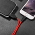 Дата кабель Hoco X21 Plus Silicone MicroUSB Cable (1m) – Black / Red. Фото 3 з 5