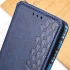 Чехол книжка GETMAN Cubic для Samsung Galaxy S25 Ultra – Синий. Фото 4 из 4