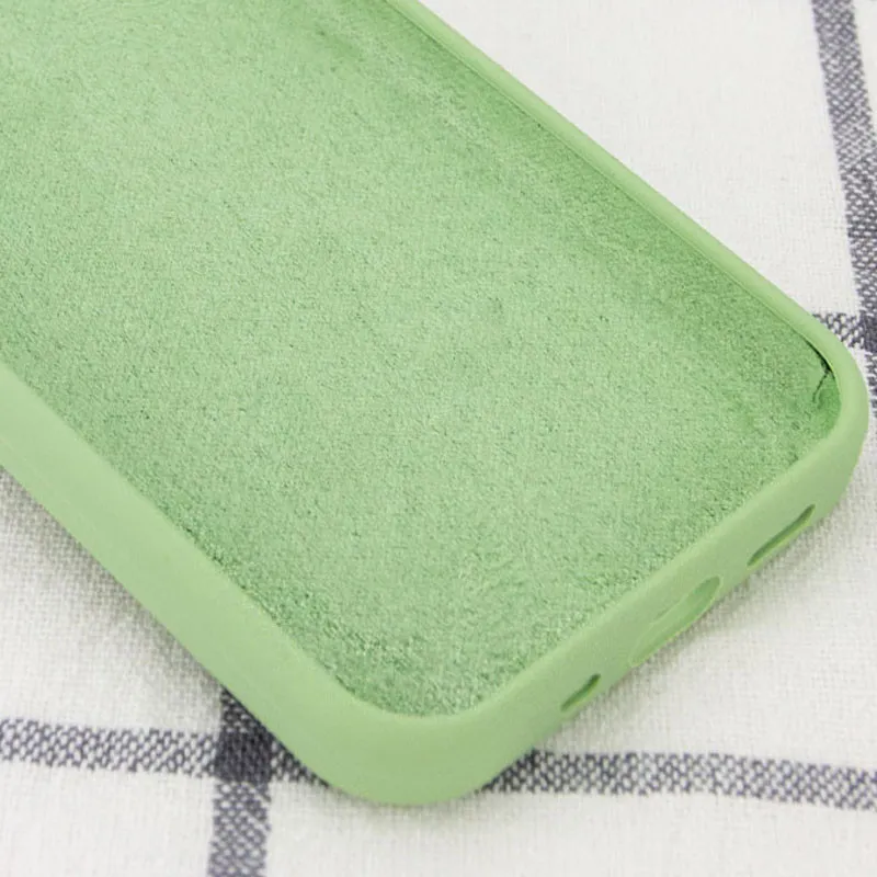 Чохол Silk Full Protective (AA) NO LOGO для Apple iPhone 11 Pro Max (6.5") – М'ятний / Mint. Фото 3 з 3