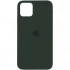 Чехол Silicone Case с закрытым низом для Apple iPhone 12 Pro (6.1") – Зеленый / Cyprus Green. Фото 1 из 1