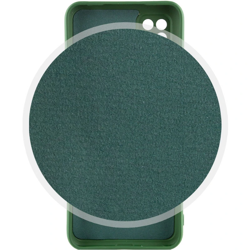 Чехол Silicone Case Lakshmi Premium з закритою камерою на Xiaomi Redmi 10A – Зеленый / Cyprus Green. Фото 3 из 4