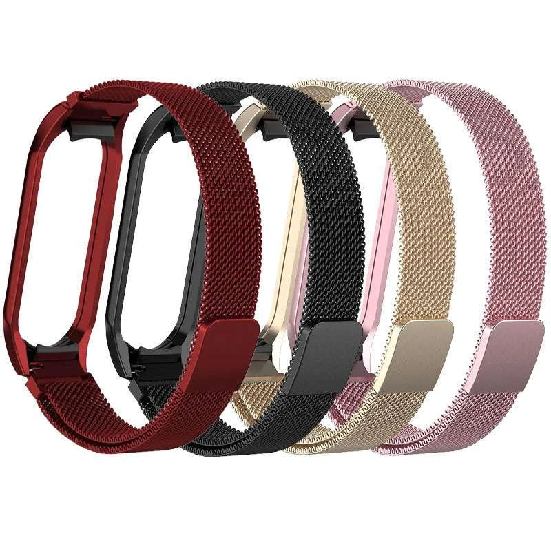 

Ремінець Milanese Loop Design для Xiaomi Mi Band 5 / 6