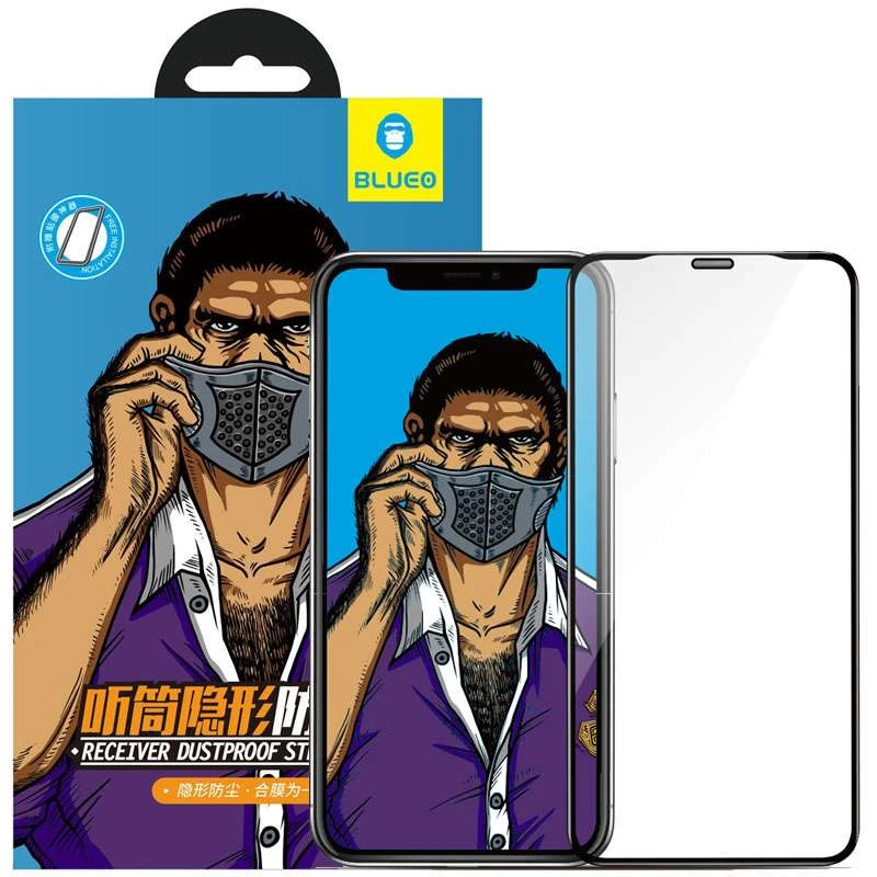 

Захисне 3D скло Blueo Dustproof Stealth на Apple iPhone 12 Pro (6.1") (Чорний)