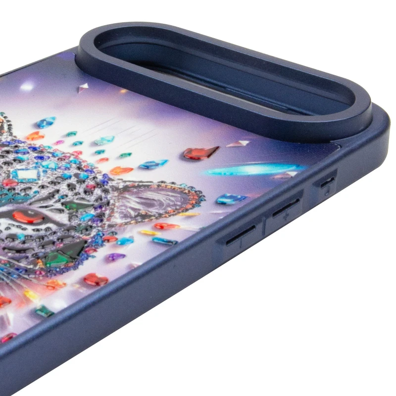 Чохол TPU+PC Crystal Hunt with MagSafe для Apple iPhone 17 Air (6.5") – Blue. Фото 7 з 8