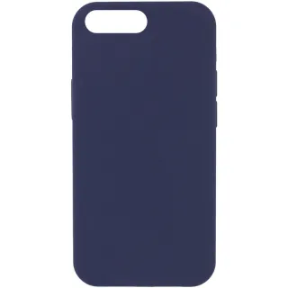 Чохол Silk Full Protective (AA) NO LOGO для Apple iPhone 7 plus / 8 plus — Темно-синій / Midnight blue