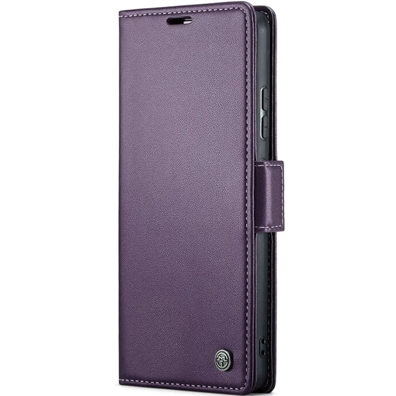 Кожаный чехол-книжка CaseMe Nappa leather для Samsung Galaxy A16 4G/5G – Purple. Фото 1 из 6