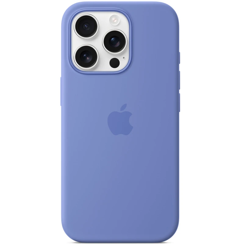 Чехол Silicone case (AAA) with Magsafe and Animation для Apple iPhone 16 Pro Max – Periwinkle. Фото 2 из 3