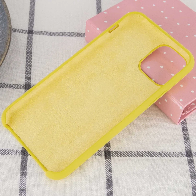 Чехол Silicone Case для Apple iPhone 11 Pro (5.8") – Желтый / Yellow. Фото 3 из 3