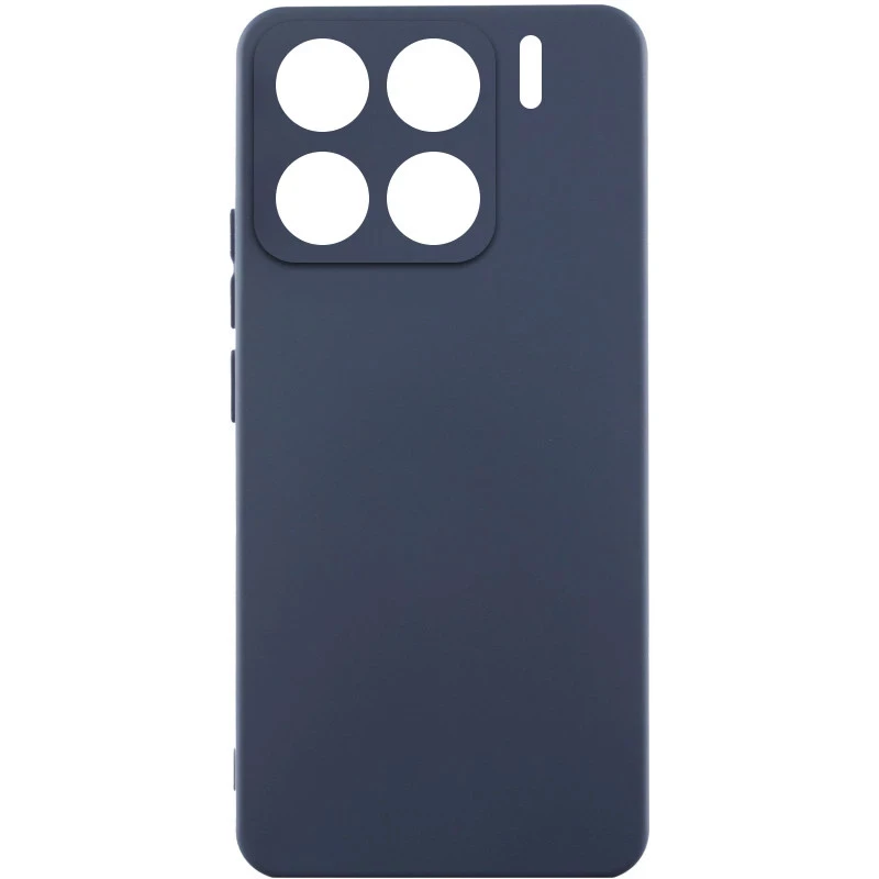 Чохол Silicone Case Lakshmi Plus з закритою камерою на Xiaomi 15 Pro – Синій / Midnight blue. Фото 1 з 3