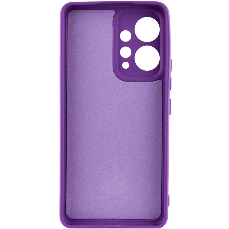 Чохол Silicone Case Lakshmi з закритою камерою на Xiaomi Redmi 12 – Фіолетовий / Purple. Фото 4 з 10