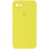 Чехол Silicone Case Square с защитой камеры для Apple iPhone 6/6s (4.7") – Желтый / Bright Yellow. Фото 1 из 3