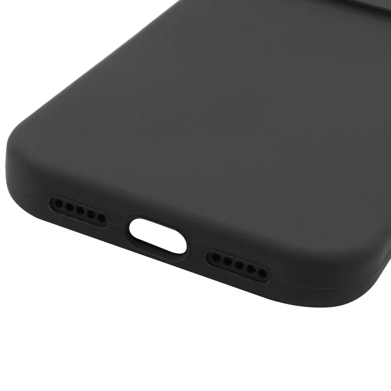 Чехол Silk Full Camera Protective (AA) NO LOGO для Apple iPhone 17 Pro Max (6.9") – Черный / Black. Фото 5 из 5