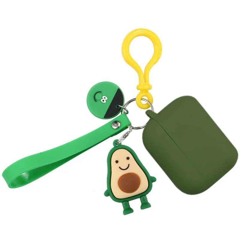 

Силіконовий футляр Cute Charm для навушників AirPods Pro (Avocado Junior / Зелений)