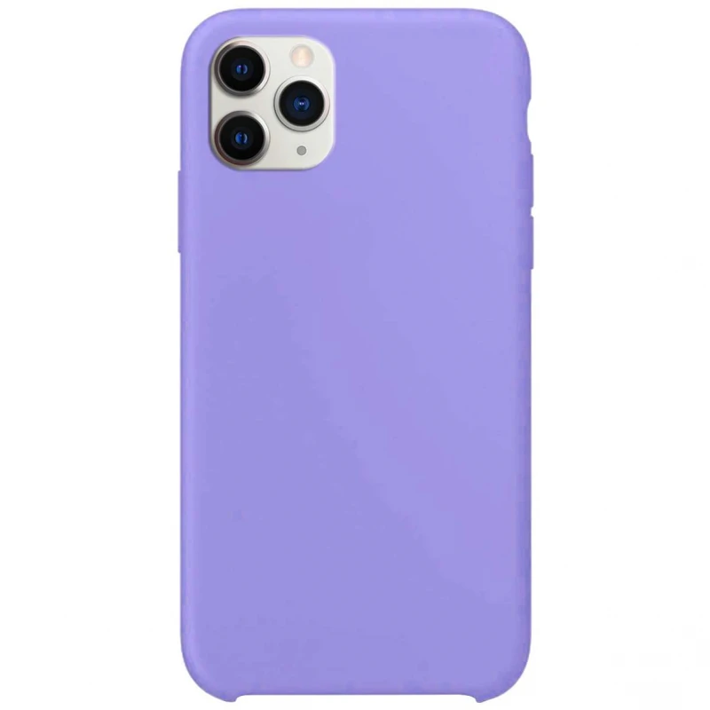 

Чехол Silicone Case без лого для Apple iPhone 11 Pro (5.8") (Сиреневый / Dasheen), Бузковий / dasheen