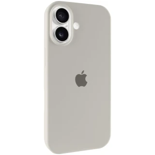 Чехол Silicone Case с закрытым низом для Apple iPhone 16 Plus фото 1 из 8