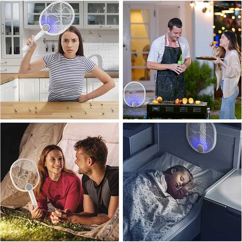 Ловушка для насекомых с UV подсветкой WD-956 Rechargeable 1200 mAh – White. Фото 7 из 8