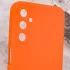 Кольоровий силіконовий чохол із захистом камери на Samsung Galaxy M54 5G – Помаранчевий / Orange. Фото 8 з 8