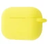 Силиконовый футляр Shock-proof для наушников AirPods Pro + карабин – Желтый / Bright Yellow. Фото 1 из 1