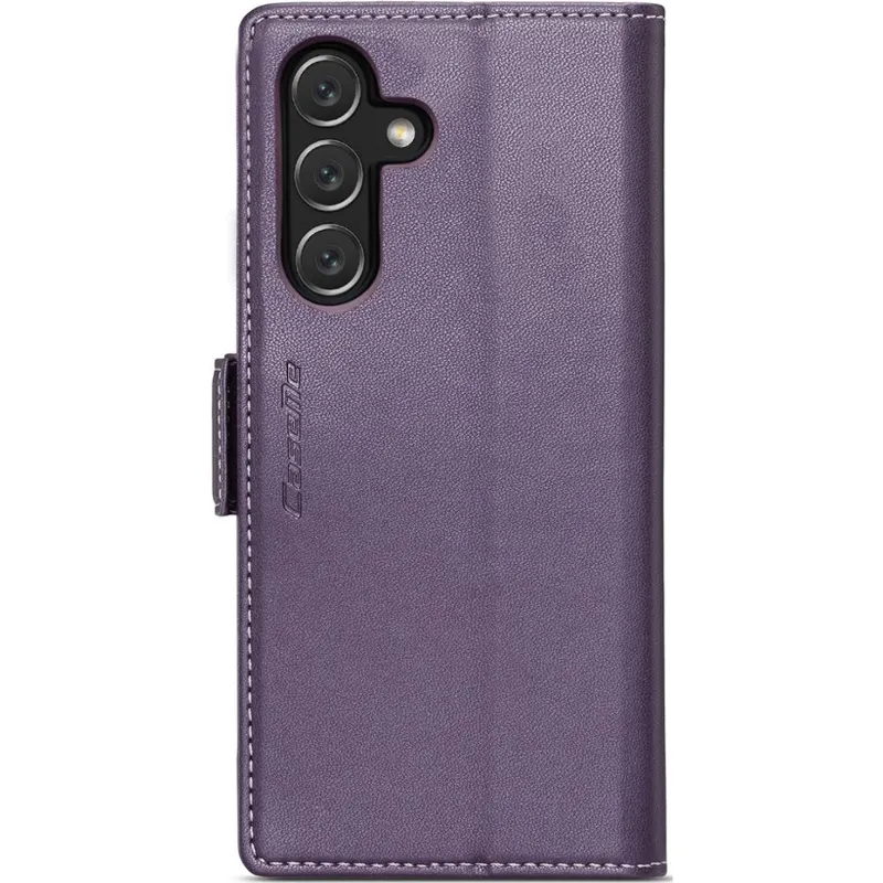 Шкіряний чохол-книжка CaseMe Nappa leather для Samsung Galaxy A26 5G – Purple. Фото 3 з 6