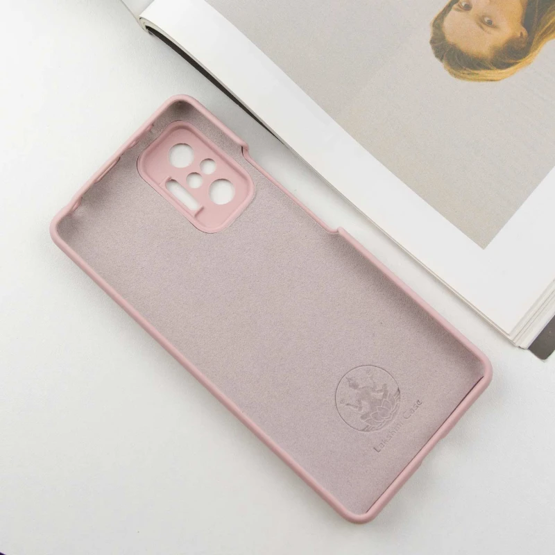 Чохол Silicone Case Lakshmi Premium із закритою камерою для Xiaomi Redmi Note 10 Pro – Рожевий / Pink Sand. Фото 3 з 7