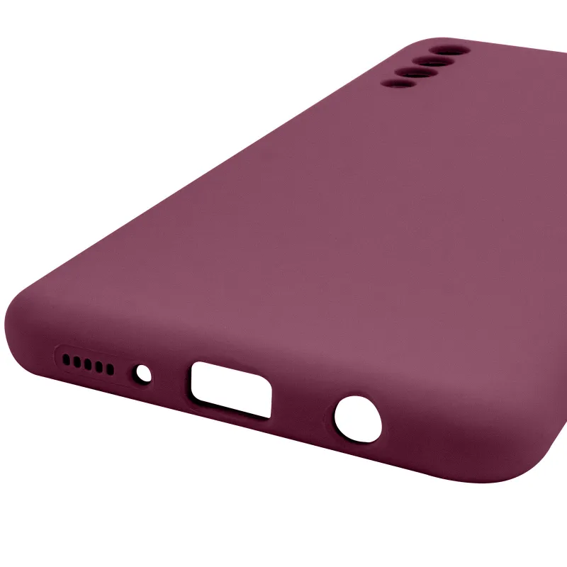 Чохол Silicone Case Lakshmi Premium із закритою камерою для Samsung Galaxy A50 (A505F) / A50s / A30s – Бордовий / Plum. Фото 8 з 8