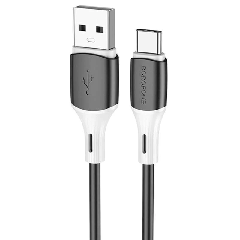 

Дата кабель Borofone BX79 USB to Type-C (1m) (Чорний)