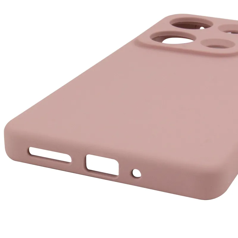 Чохол Silicone Case Lakshmi Premium із закритою камерою для Xiaomi Redmi Note 14S – Рожевий / Pink Sand. Фото 8 з 8