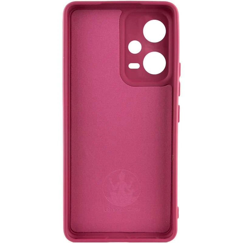 Чохол Silicone Case Lakshmi з закритою камерою на Xiaomi Poco X5 5G – Бордовий / Marsala. Фото 2 з 4