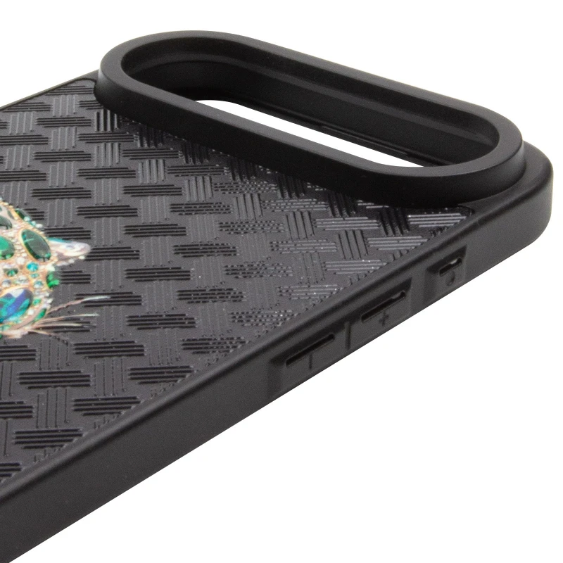 Чохол TPU+PC Crystal Hunt with MagSafe для Apple iPhone 17 Air (6.5") – Black. Фото 7 з 8