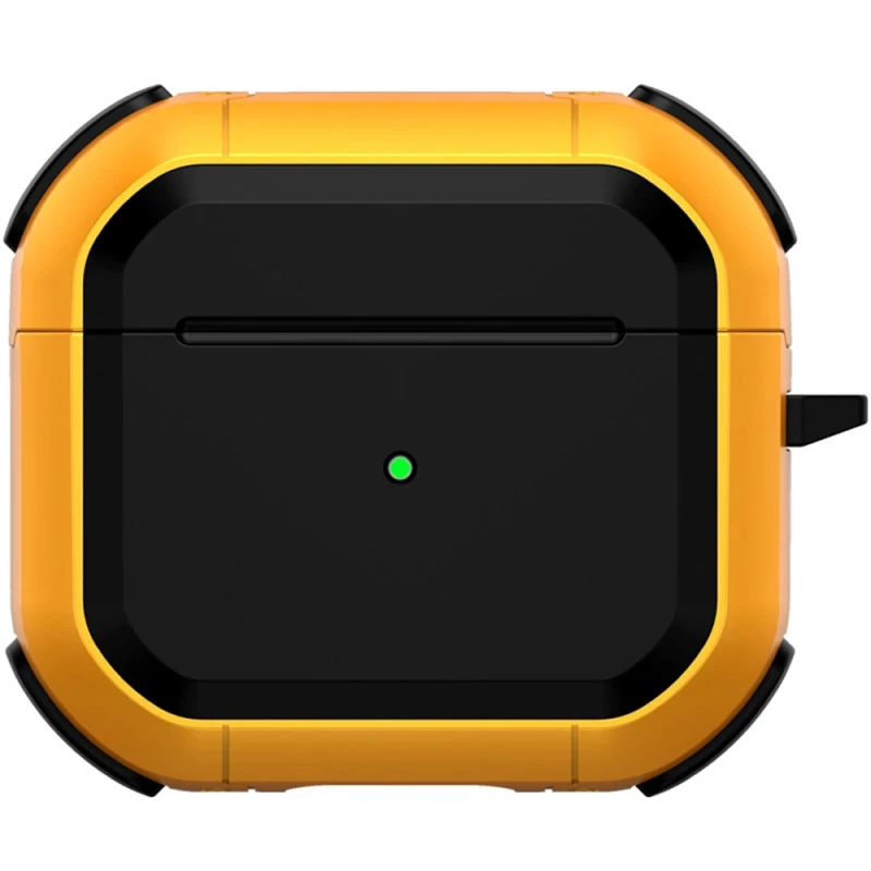 Футляр протиударний Black ed. для навушників Airpods Pro – Yellow. Фото 3 з 6