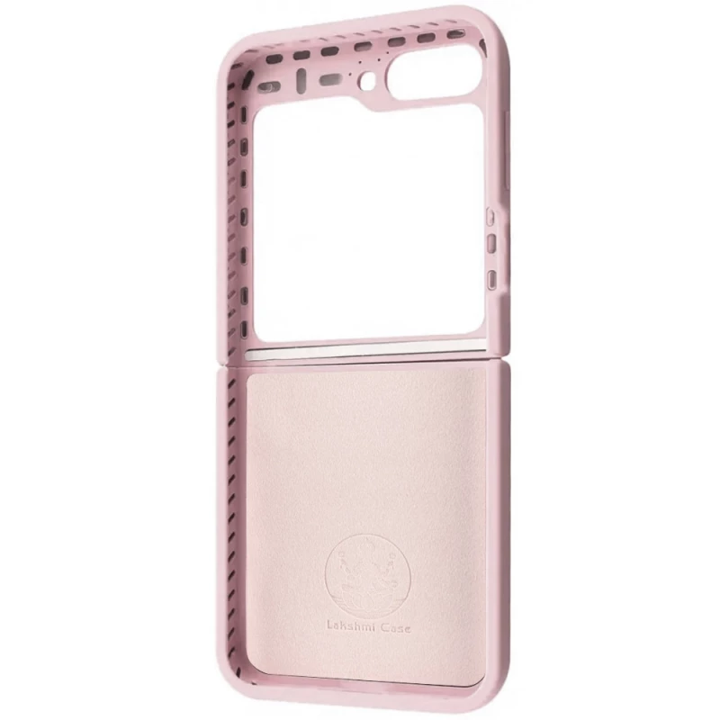 Чохол Foldables Silicone Cover Lakshmi (AAA) для Samsung Galaxy Z Flip5 – Рожевий / Pink Sand. Фото 6 з 6