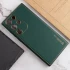 Шкіряний чохол Xshield на Samsung Galaxy S21 Ultra – Зелений / Army Green. Фото 4 з 5