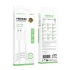 Дата кабель Borofone BX117 Source USB to Lightning 2.4A (1m) – White. Фото 3 з 3