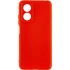 Чохол Silicone Case Lakshmi з закритою камерою на Oppo A17 – Червоний / Red. Фото 1 з 4