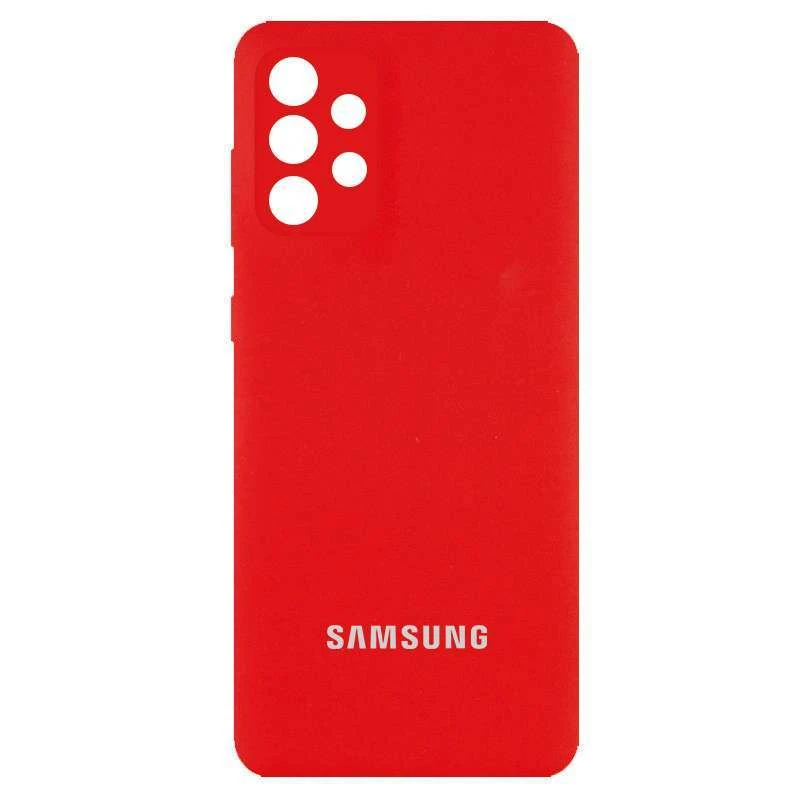 

Чохол Silicone Case з закритим низом та захистом камери на Samsung Galaxy A23 4G (Червоний / Red)