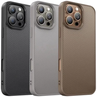 TPU чехол Carbon Protective with Magsafe для Apple iPhone 16 Pro Max