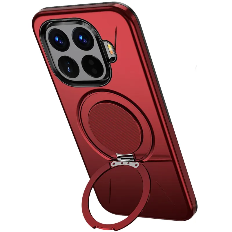 TPU+PC чохол Kalebol Magnetic Case для Xiaomi 15T Pro – Red. Фото 3 з 3